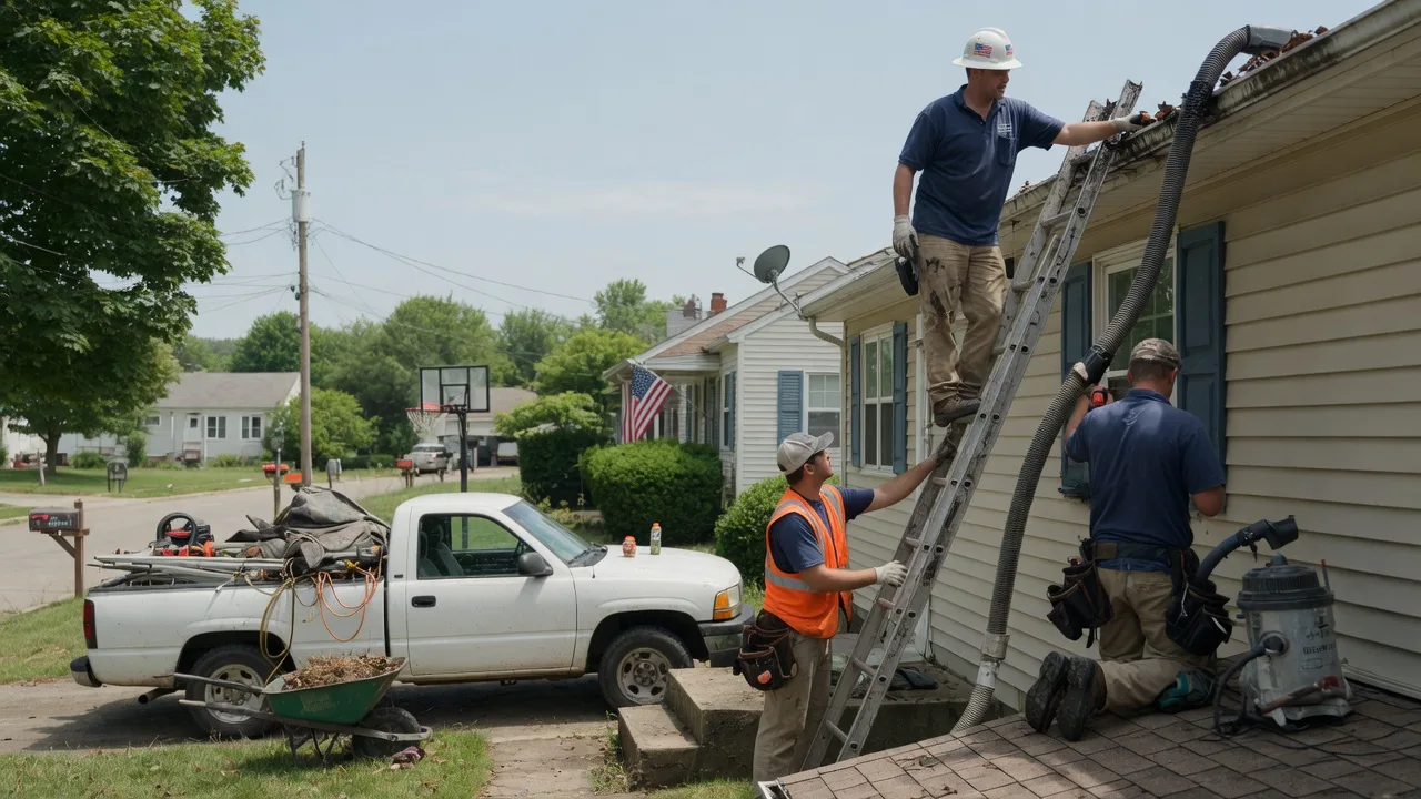 Gutter Installation in Downs, IL near me